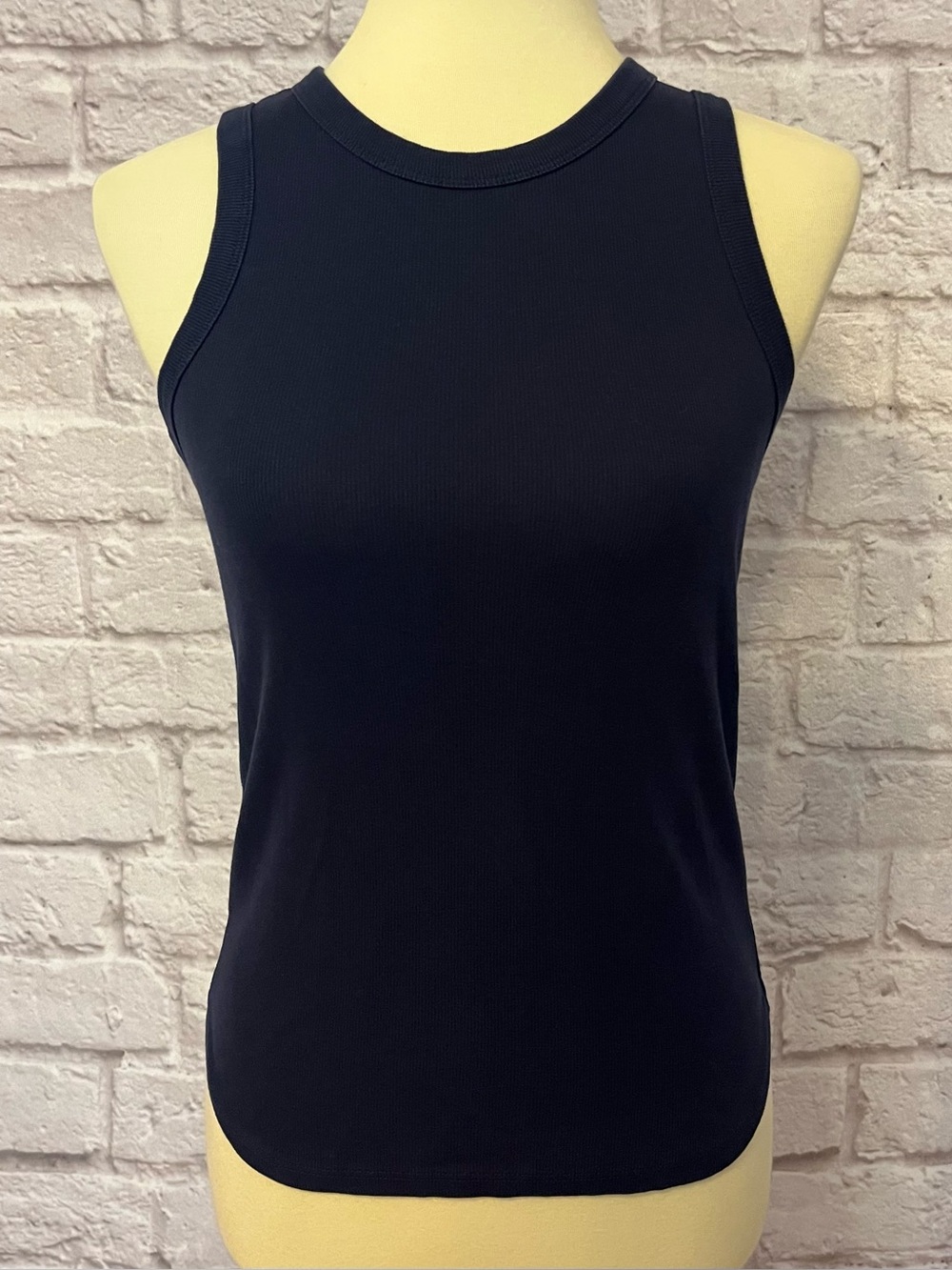 Madewell (Re)generative Cotton Ribbed Cutaway Tank
